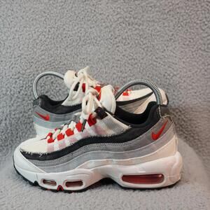 Nike Men sz 5 AirMax 95 QS Japan Summit Chile Red DH9792-100